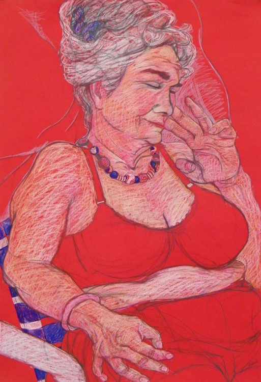 Erene in Red - 1998