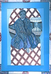 Lilah in Blue Caftan 