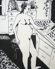 Helen Pregnant with Paula (standing) - 1962 