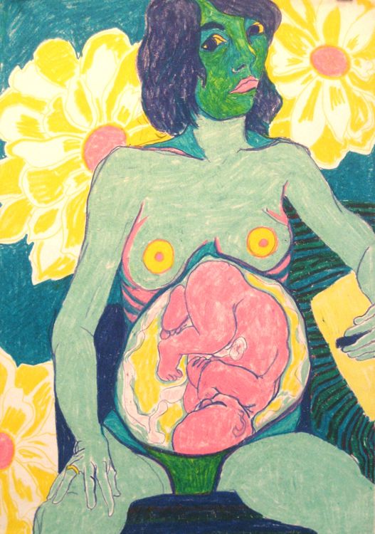 Expectant Artist - 1964